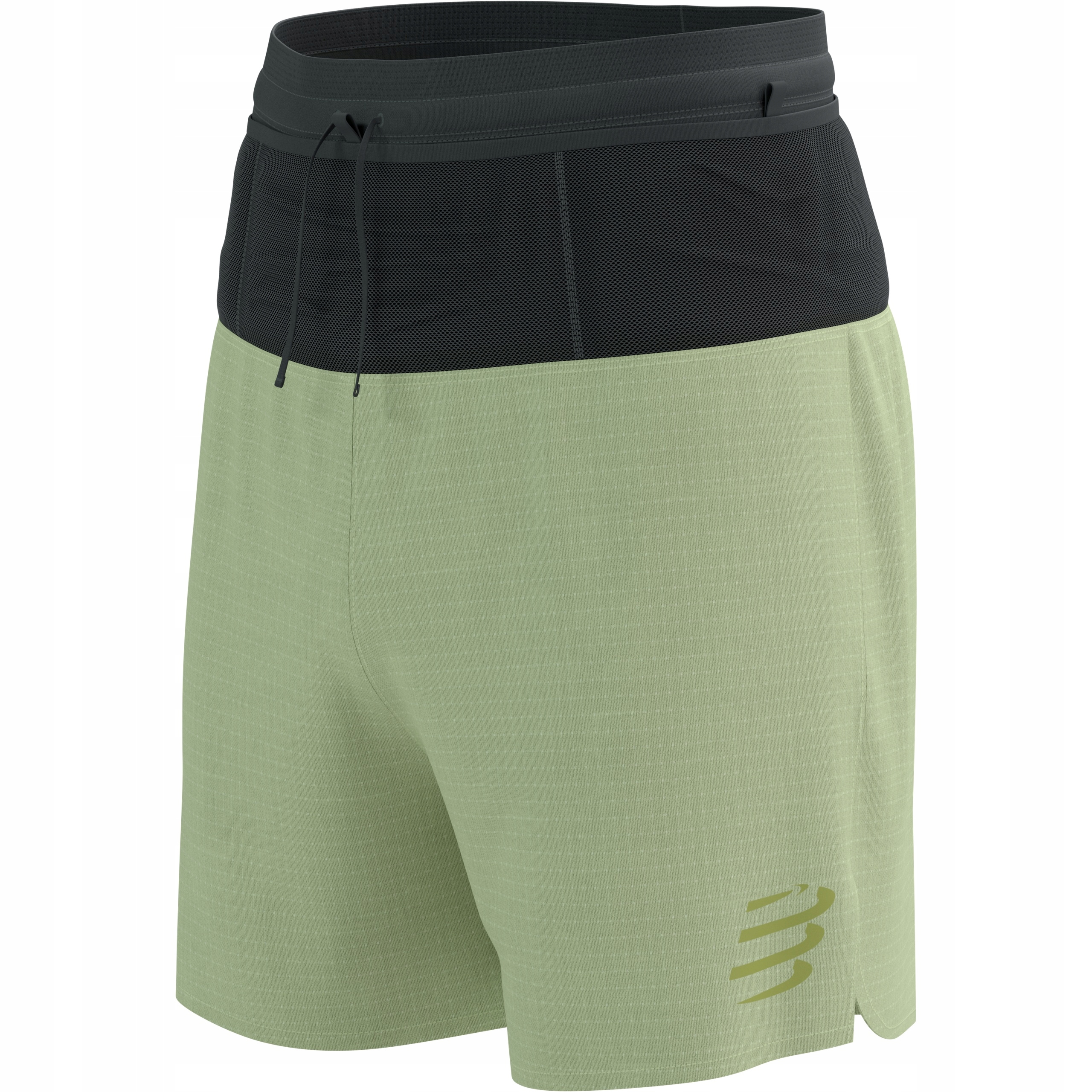 Spodenki Sportowe do Biegania Męskie Compressport Trail Racing Overshort XL