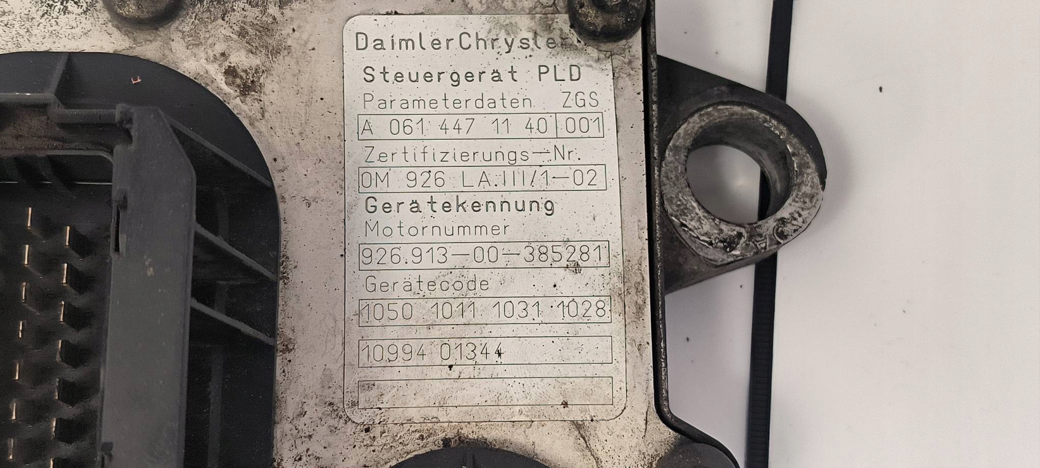 computer Motore ECU A0014462040 mercedes-BENZ AXOR 2528L