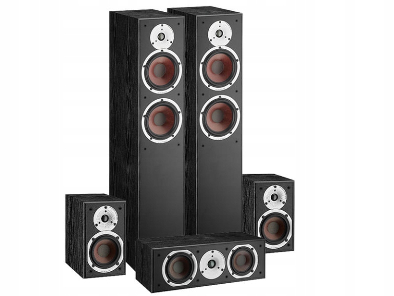 DALI SPEKTOR 6/1/VOKAL Czarny Zestaw kina 5.0