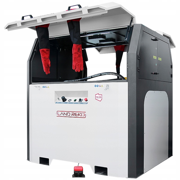 POLSKA PIASKARKA DO DUŻYCH DETALI CIŚNIENIOWA