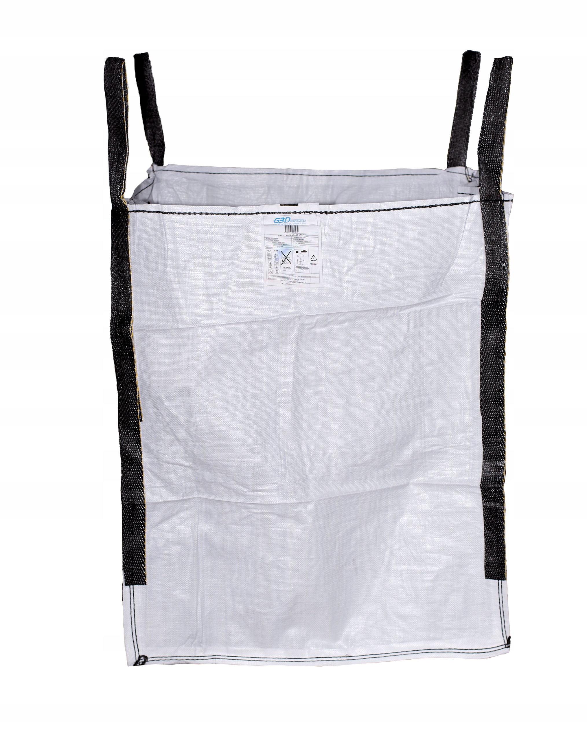 

Worki Big Bag 90x90x100 cm Otwarte/Płs.Dno 1500 kg