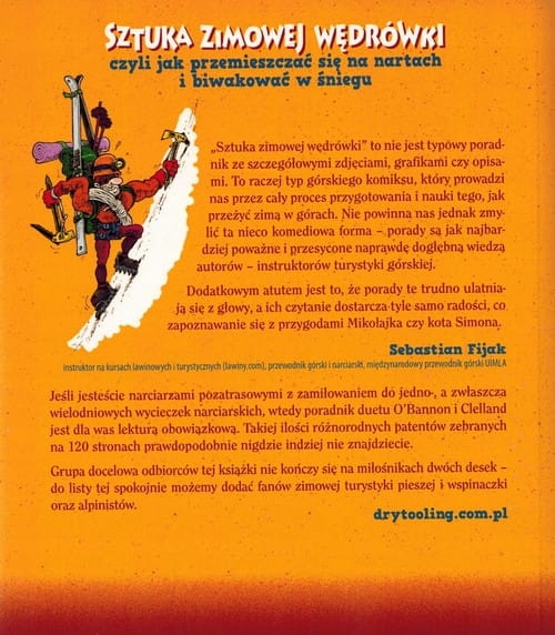 SZTUKA ZIMOWEJ WĘDRÓWKI PORADNIK SKLEP PODRÓŻNIKA Wydawnictwo Sklep Podróżnika