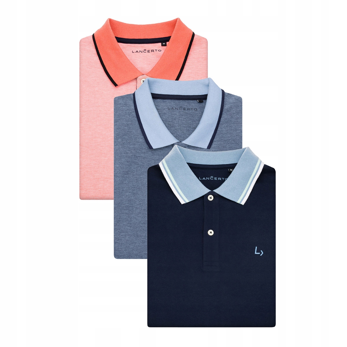 Zestaw Koszulek Polo 3-Pak Lancerto Tom 3XL