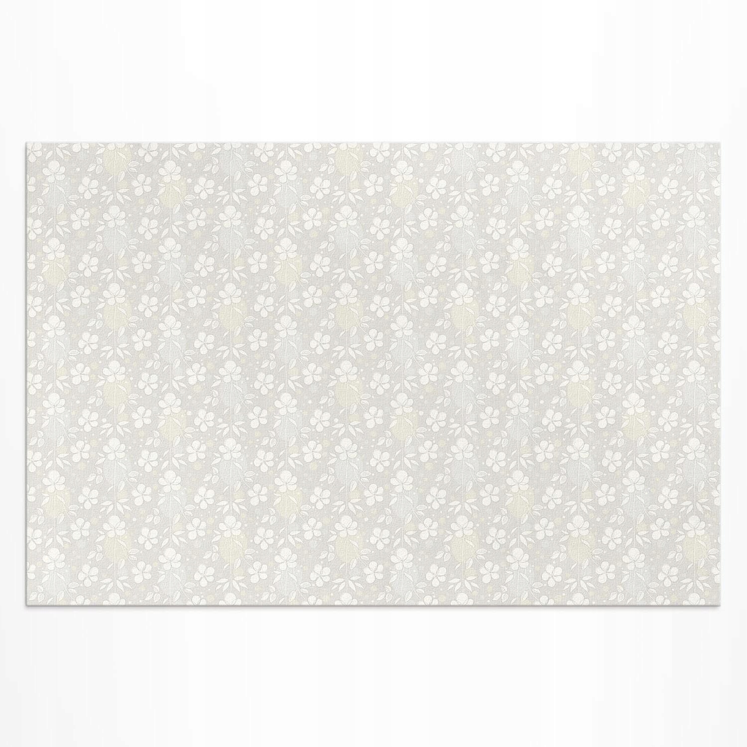 Koberec Vinylový Vnější Jemná polní louka s drobnými květy boho 60x90 cm