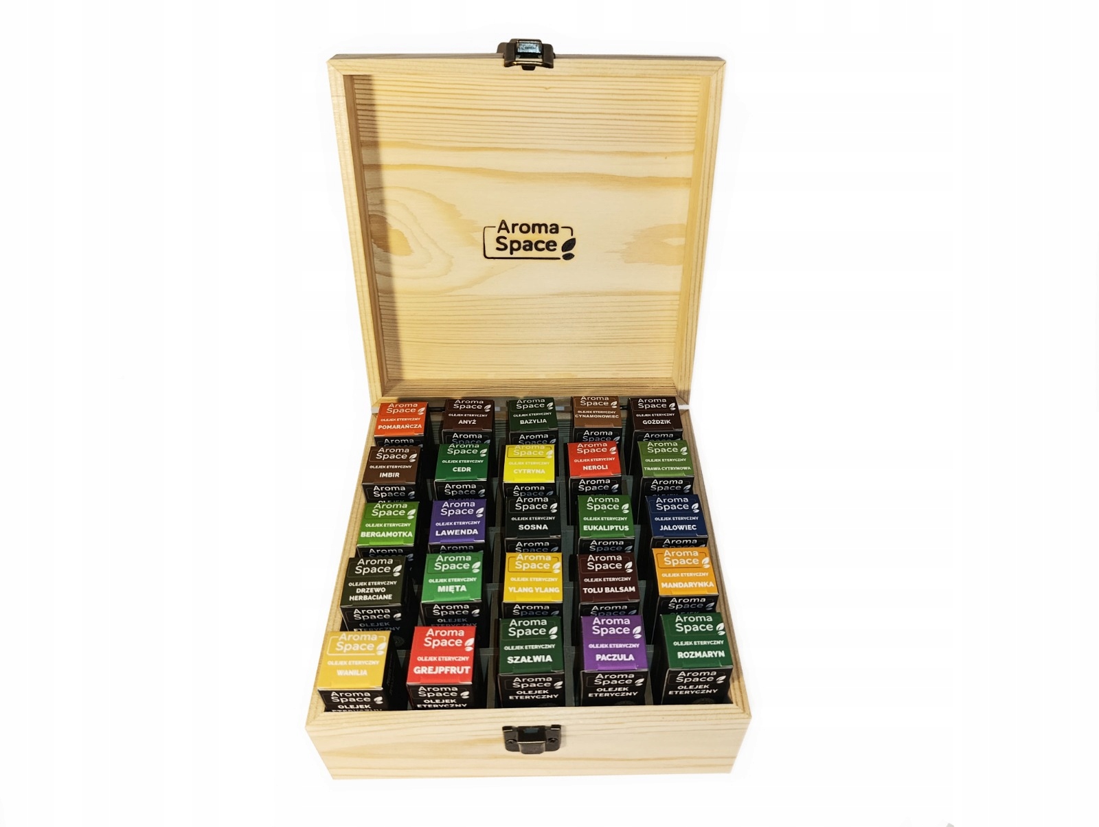 Naturalne Eteryczne Olejki Do Aromaterapii 25szt. Zestaw Typ box