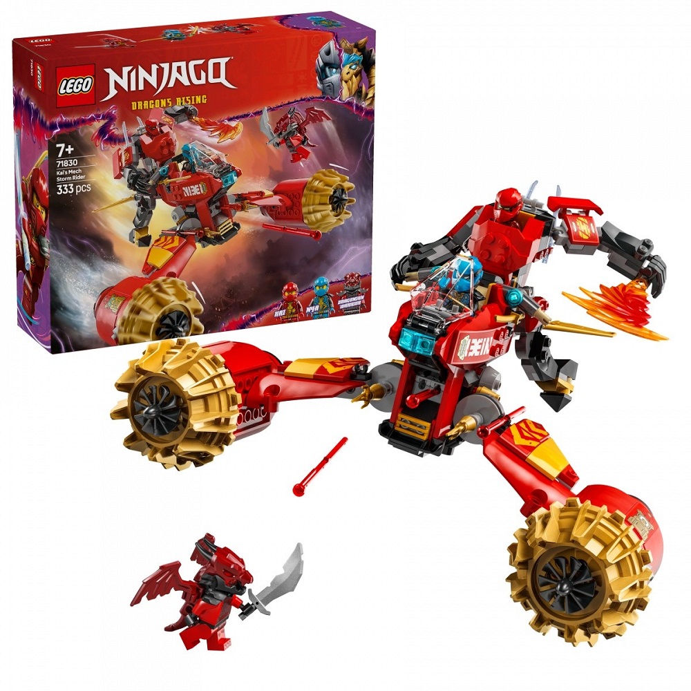 Lego Stavebnice Ninjago Bouřkový jezdec-Mech Kaia 71830