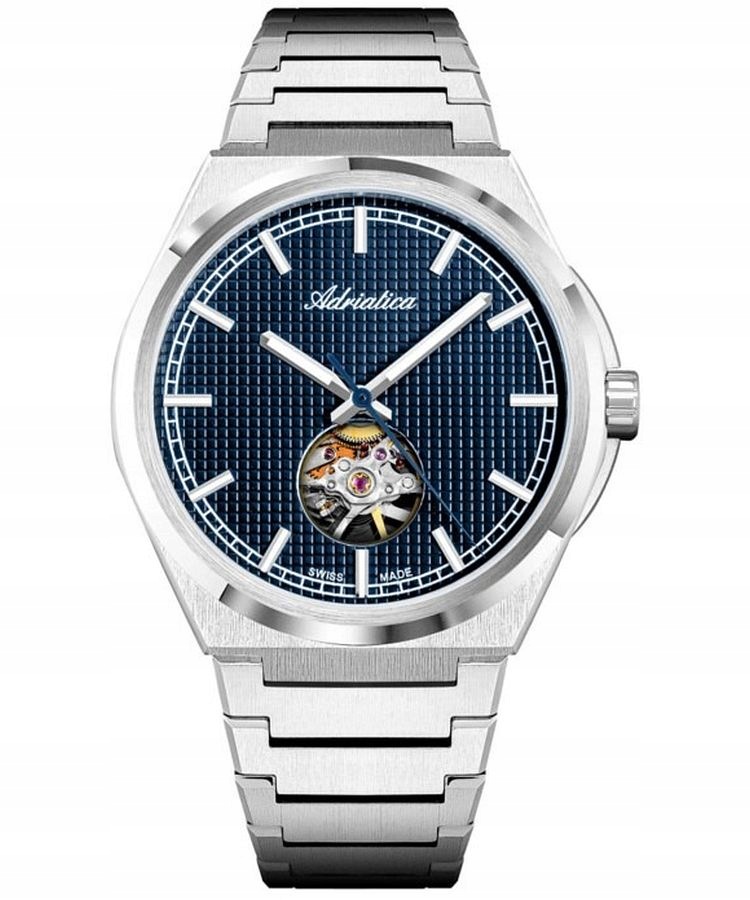 Pánské hodinky Adriatica Classic Open Heart Automatic