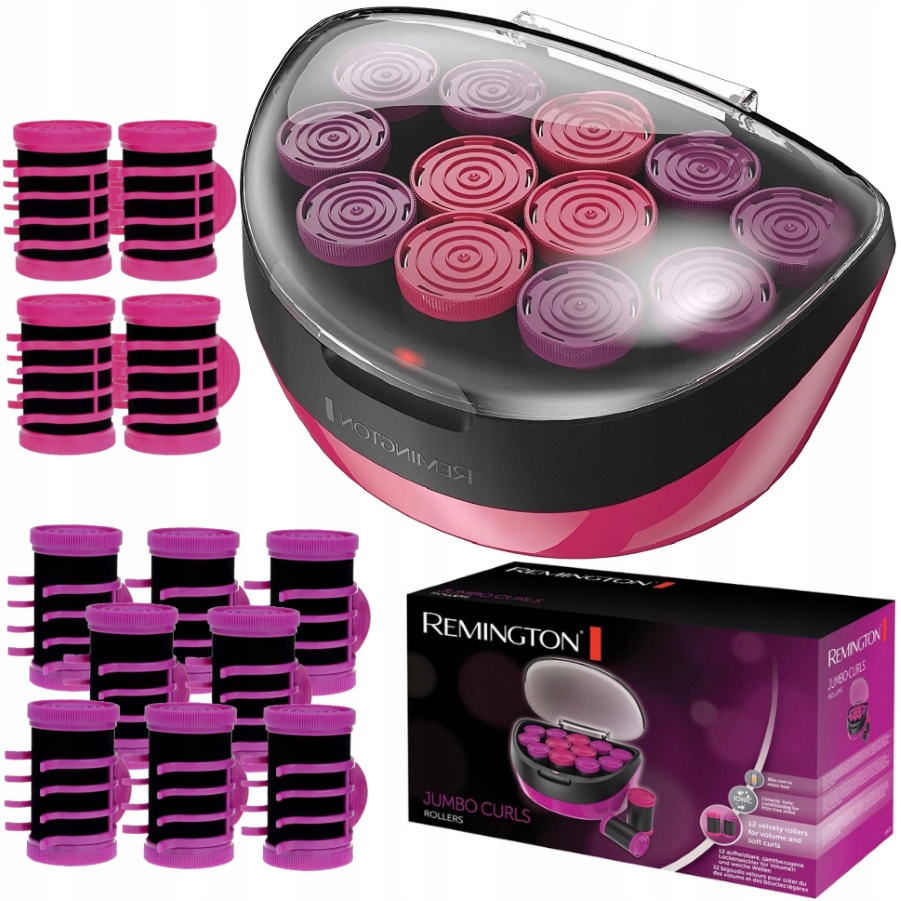 Termoloky Natáčky na vlasy Remington H 5670 Jumbo Ionizace Falo Loki H5670