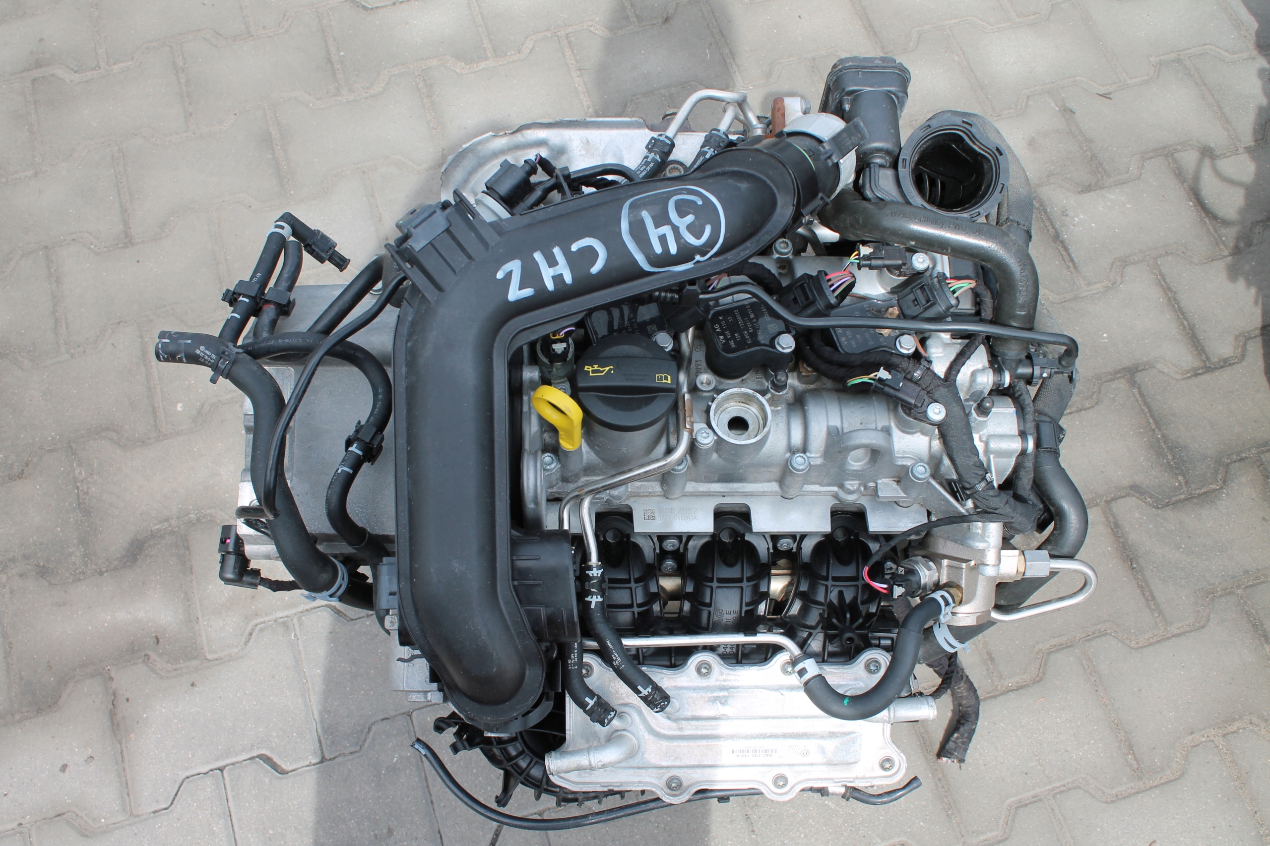 engine complete VW SKODA 1,0 TSI CHZ 20 TYSKM