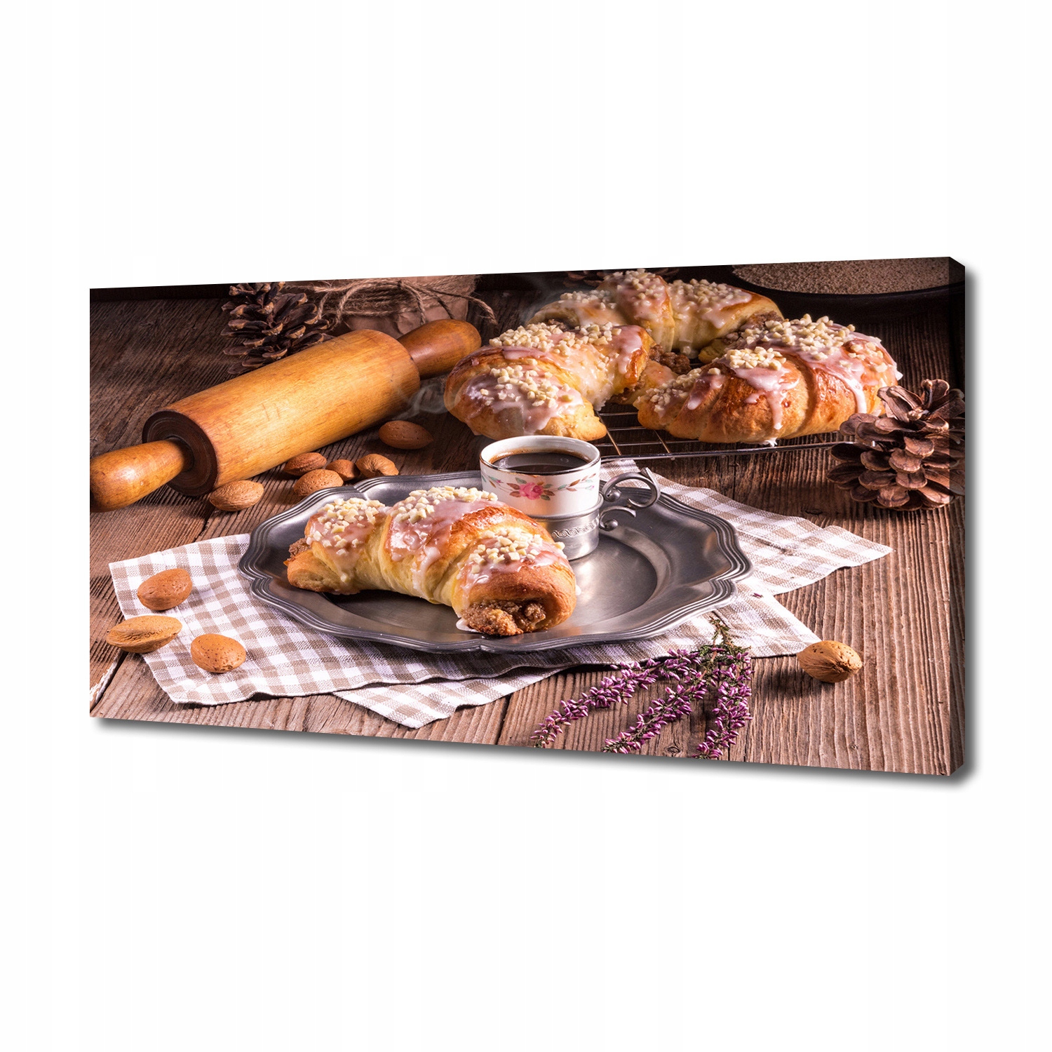 

Foto obraz canvas na ścianę Rogaliki 140x70 cm