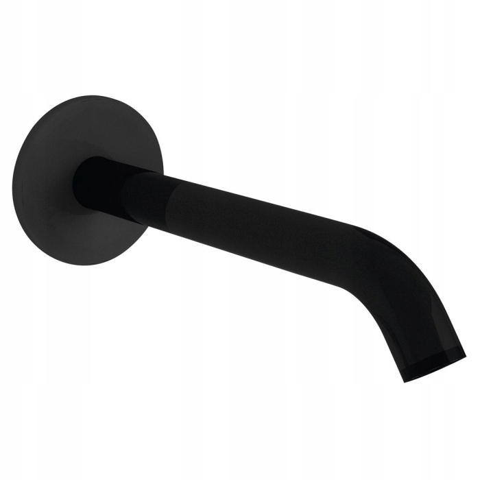 Sapho Nástenný výtok 165 mm čierny mat BO515