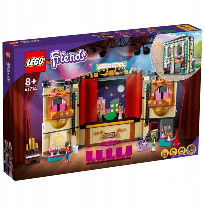 

Lego 41714 Friends Szkoła aktorska Andrei 1154 El