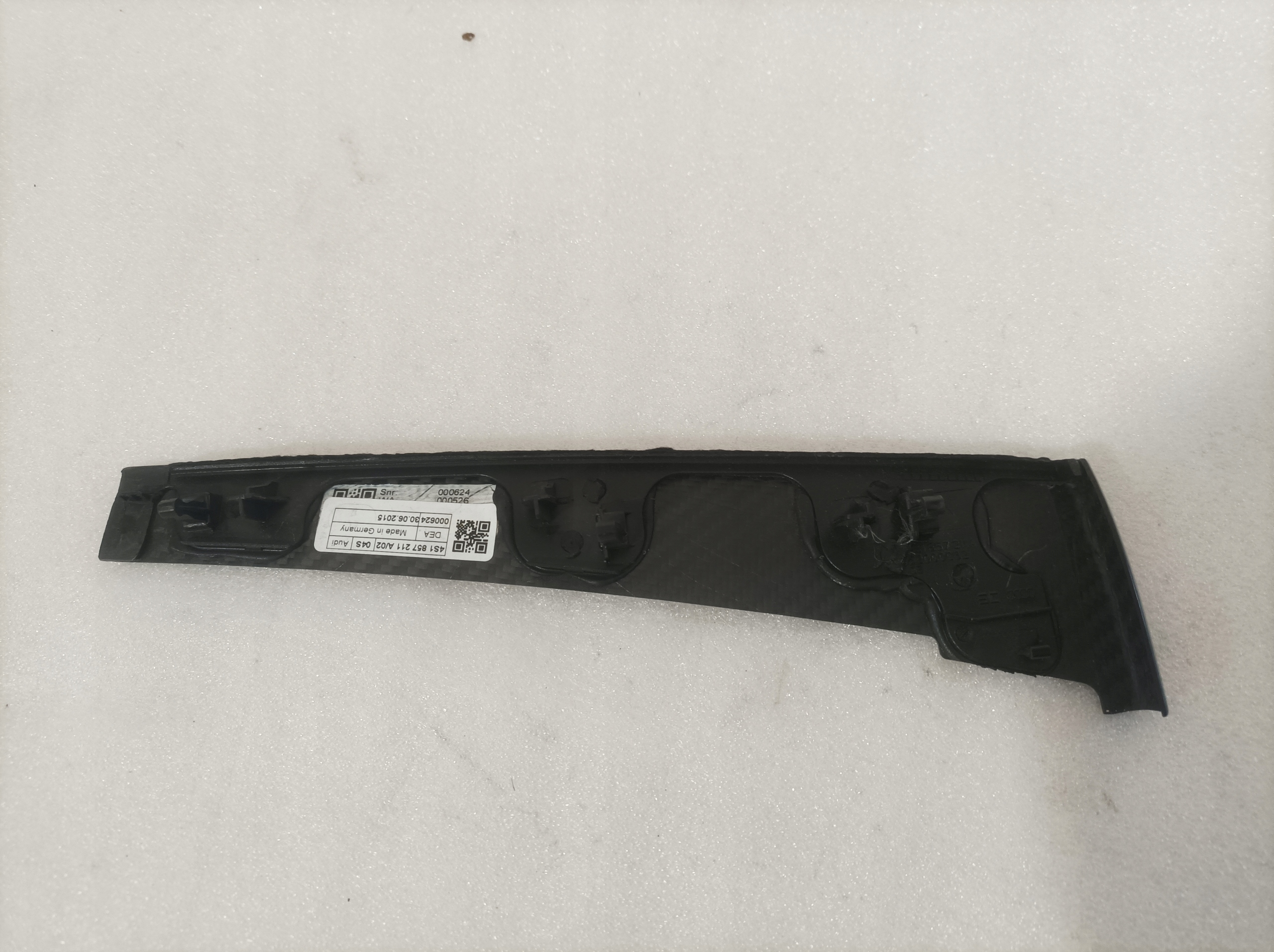 AUDI R8 DEKOR moulding CARBON 4S1857211