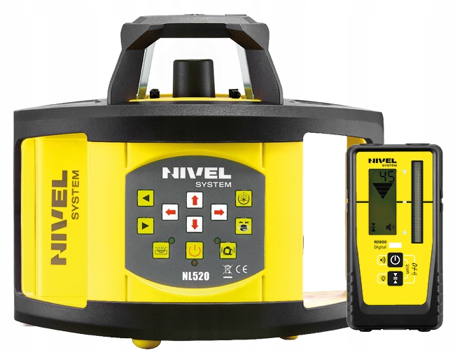 Nivel System NL520 DIGITAL Niwelator laserowy zest Przeznaczenie na zewnatrz