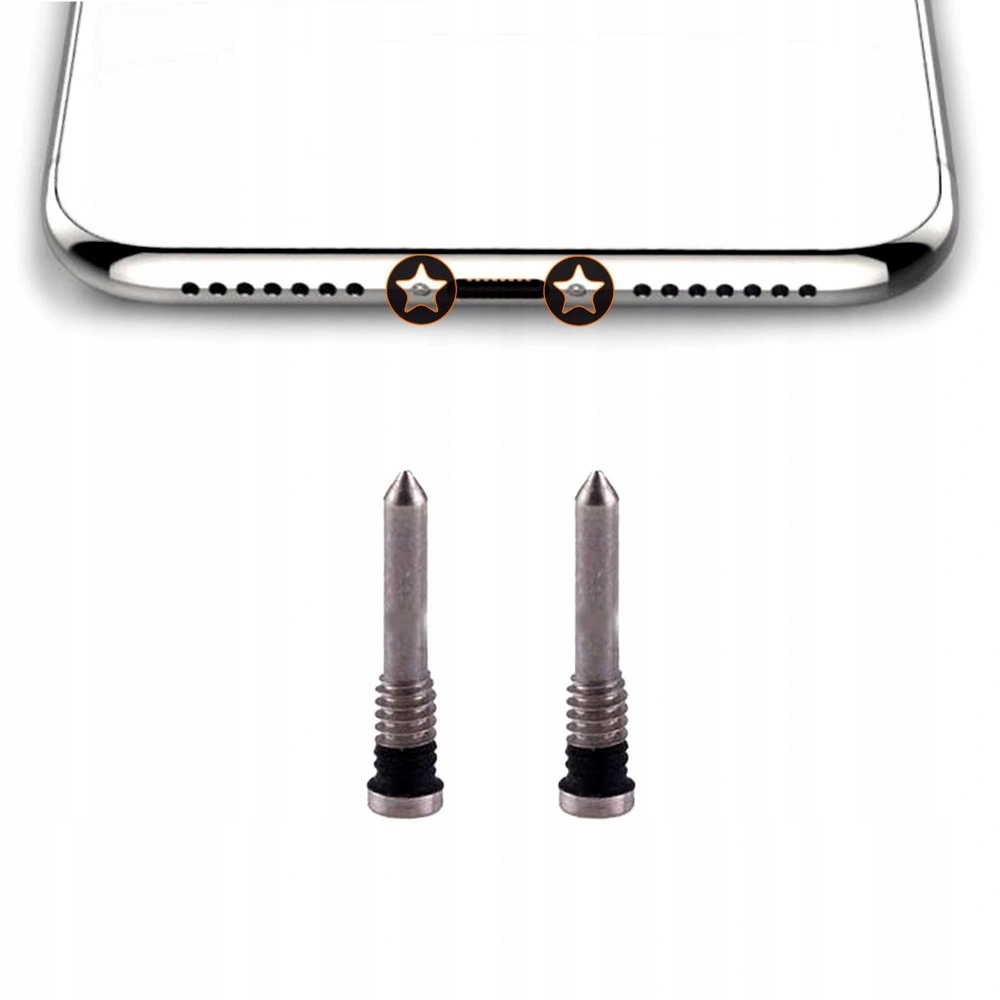 Śrubki dolne iPhone 12/Mini/Pro/Pro Max Złote Producent Lemon Mobile