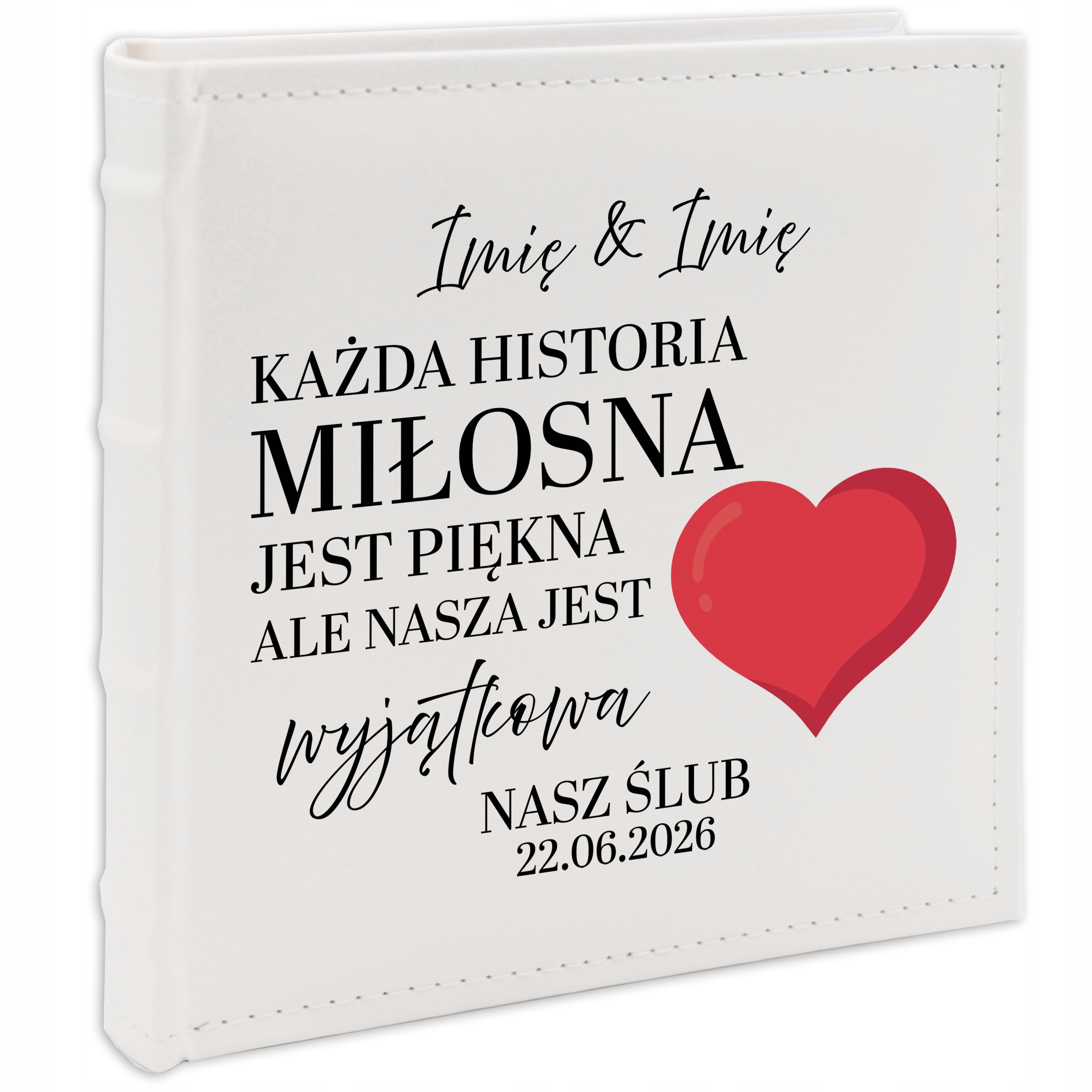 Album Na Fotografie Ekokůže 200 Fotografií Naše Svatba *datum A Jména* Na Dárek