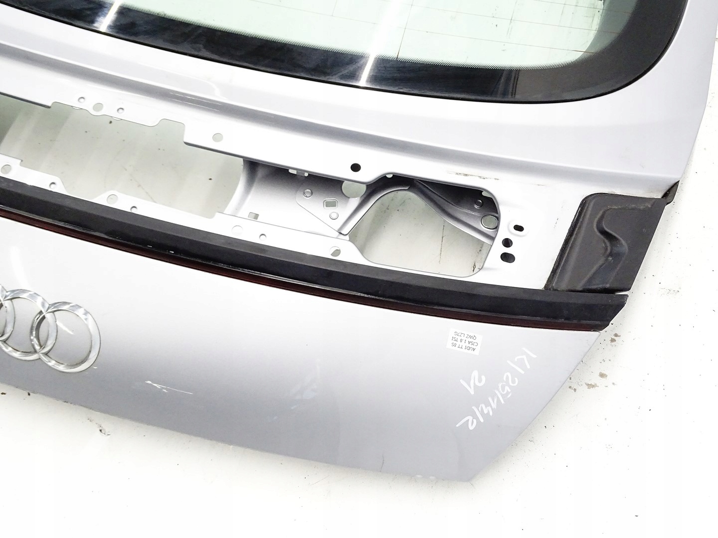 trunk door cover boot rear part rear AUDI TT 8S 14- window AS2 2015