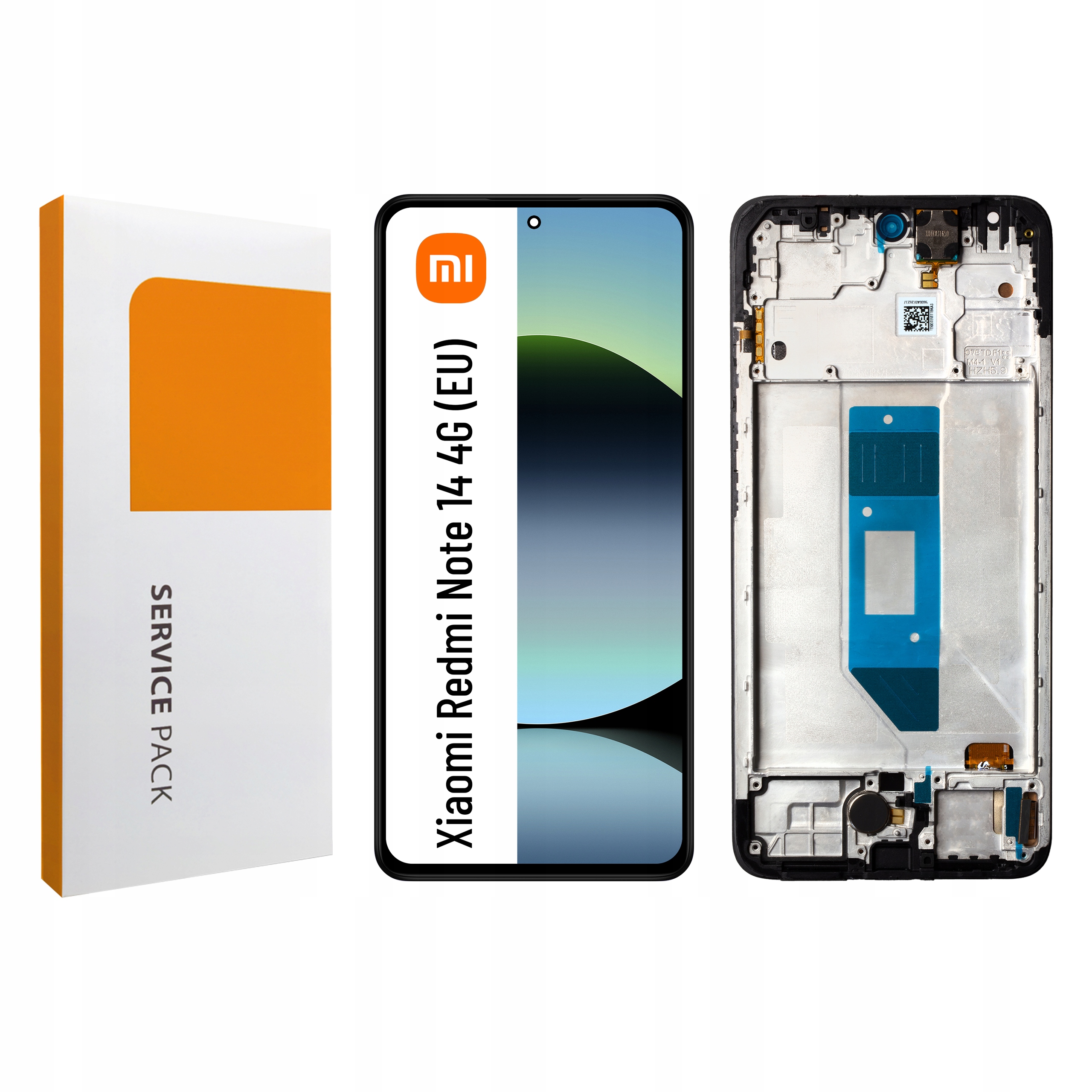 Displej s rámčekom pre Redmi Note 14 4G Originál Zila Display Panel LCD