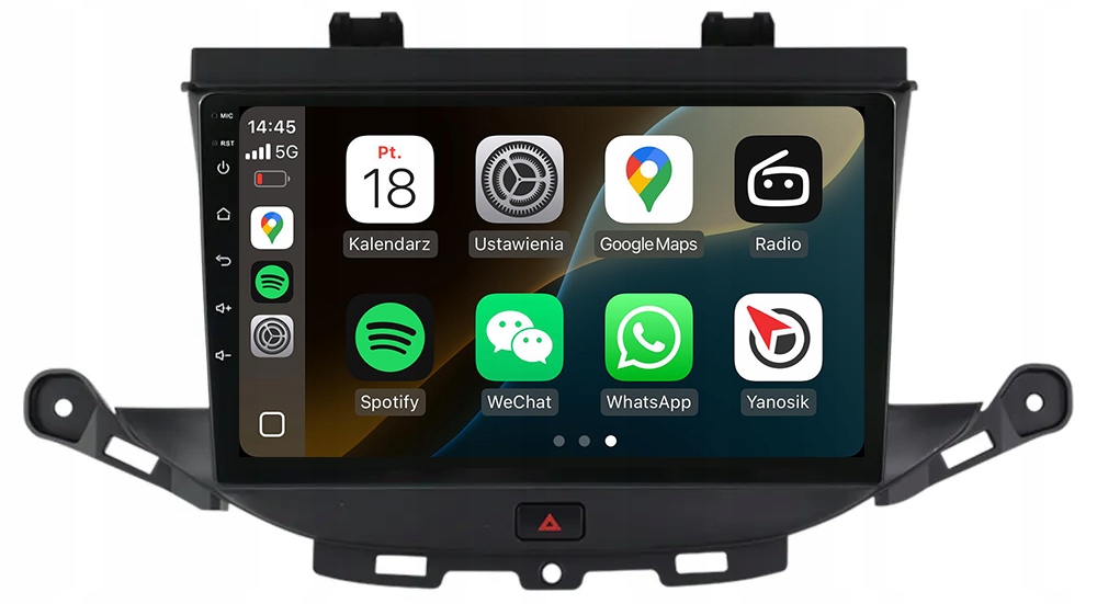 Opel Astra K Rádio Navigace Android Auto Apple Carplay Duduauto