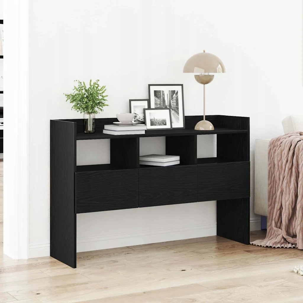 vidaXL Servírovací skříň Černý dub 105 x 30 x 70 cm kompozitní dřevo