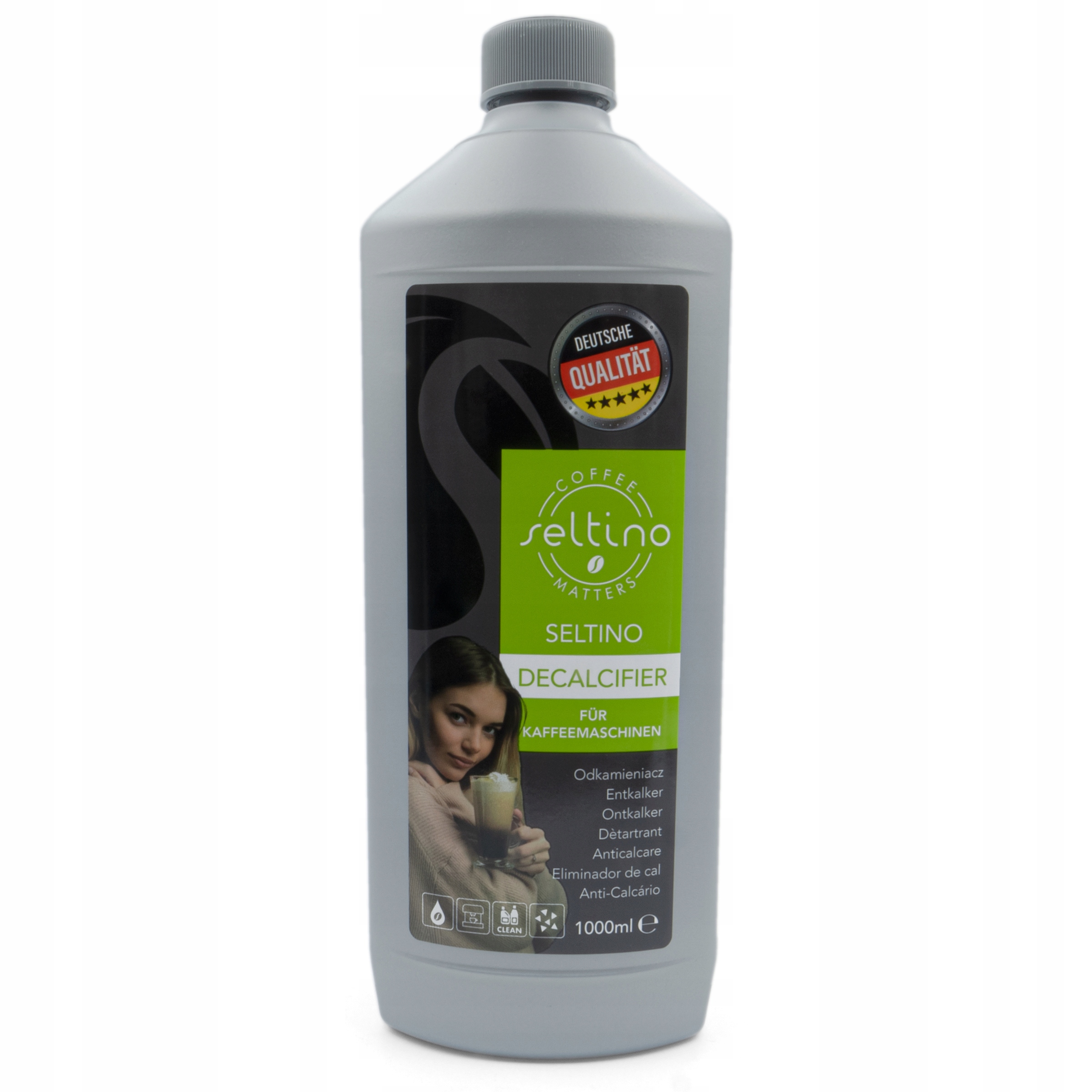 Odkamieniacz do ekspresu UNIWERSALNY płyn 1000 ml Kod producenta SET_SELTINO PLYN 1L_CLEAN