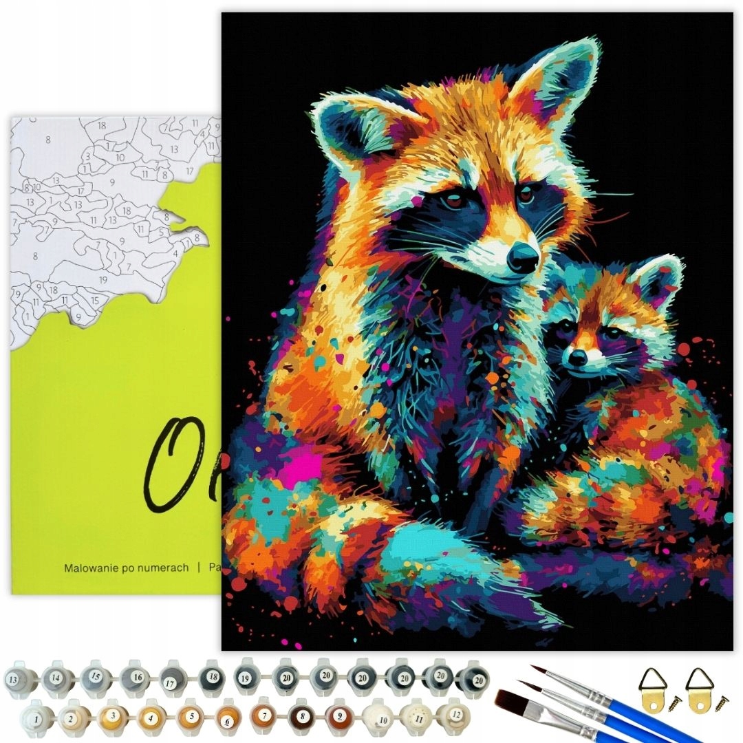 Malování Podle Čísel Kreativní Na Černém Plátně Obrazy na malování