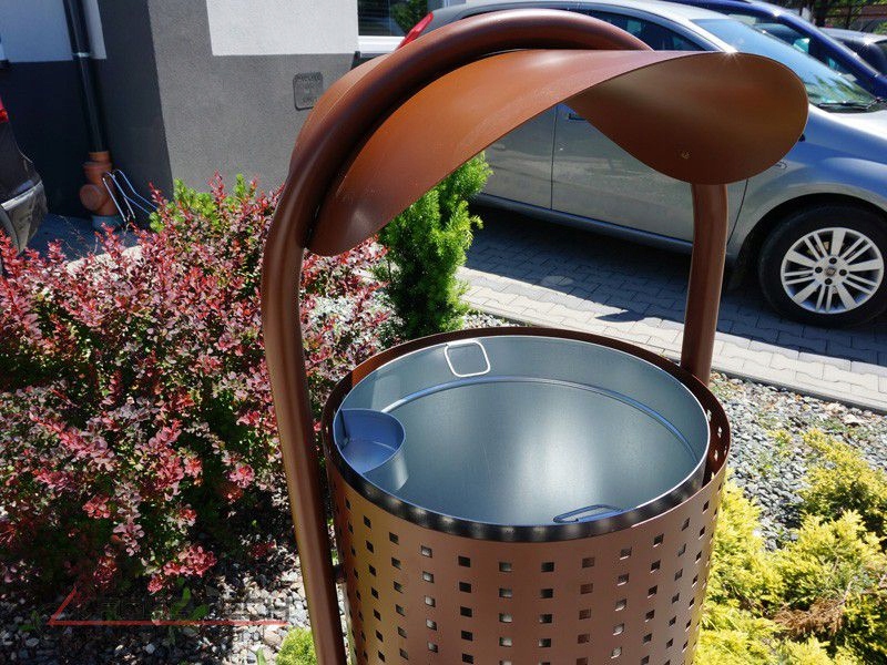 KOSZ na śmieci Ogrodowy Parkowy Miejski Beryl 60l Kod producenta KKOM0010