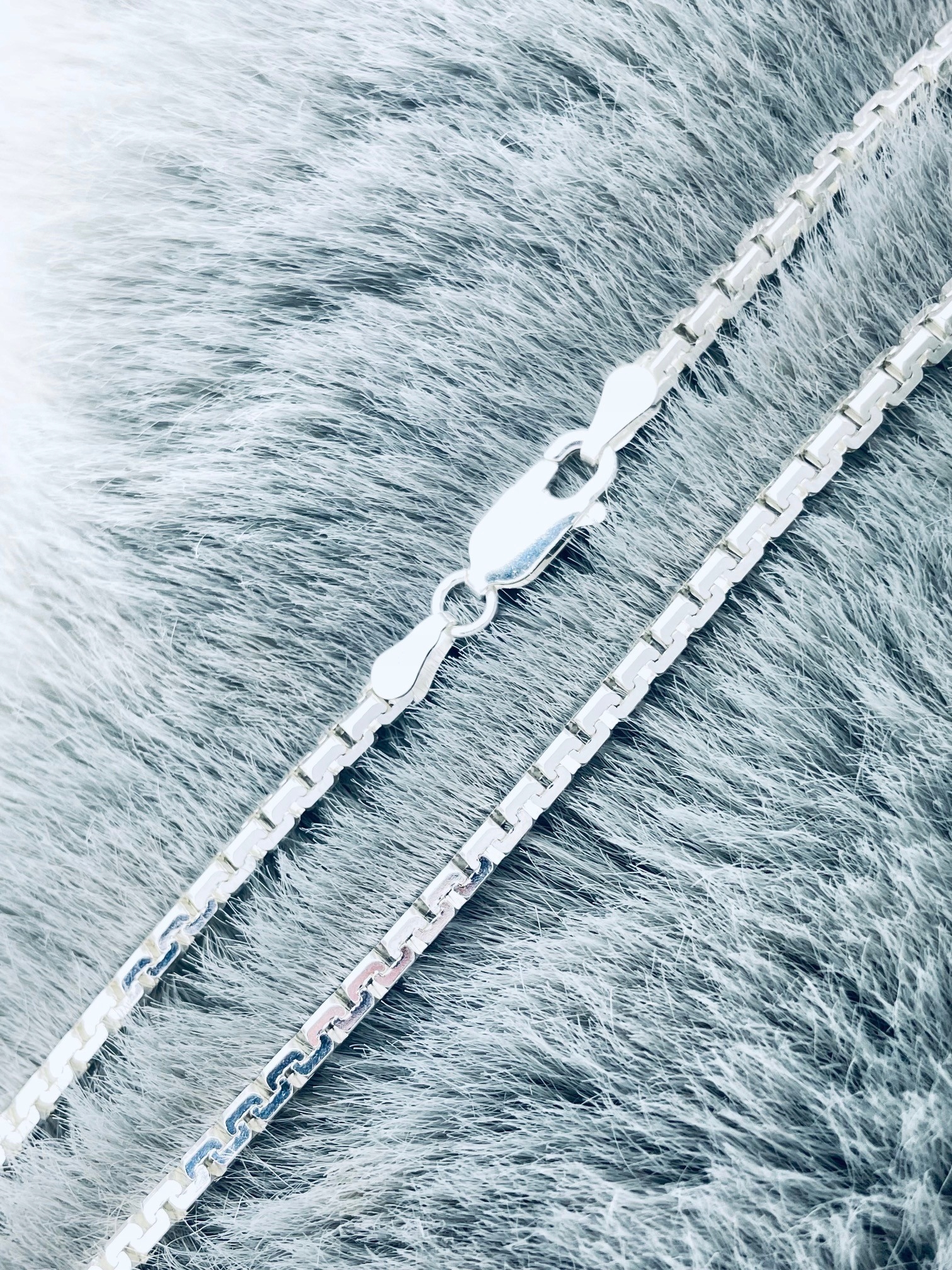 Stříbrný řetízek Vede