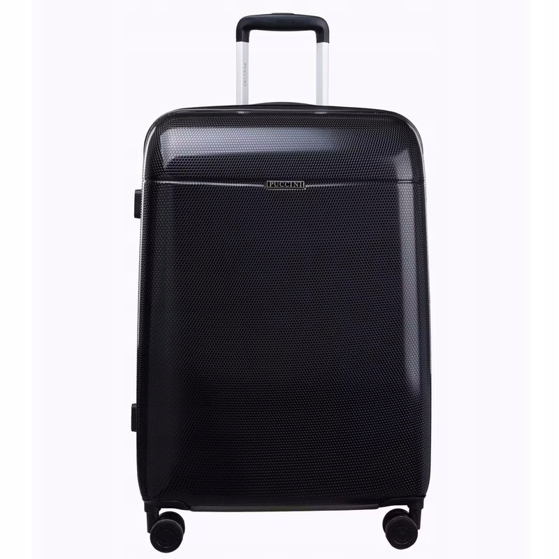 Střední Kufr Puccini Voyager 2.0 Polycarbon PC052B 1 Černý