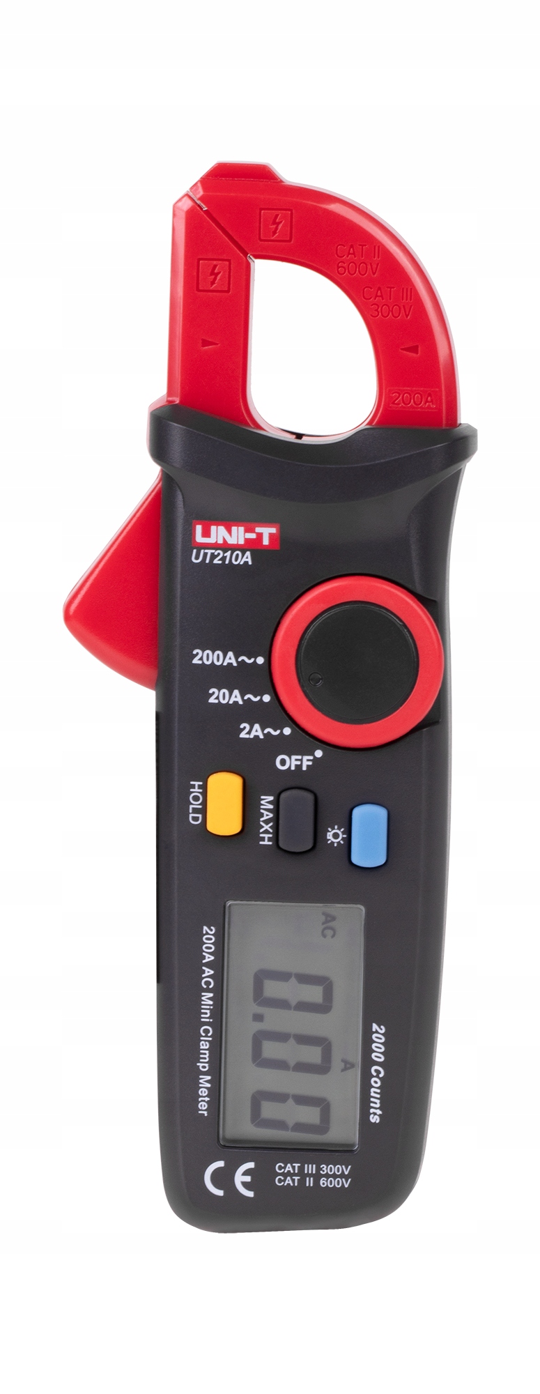 Miernik cęgowy 200A Ac model UT210A