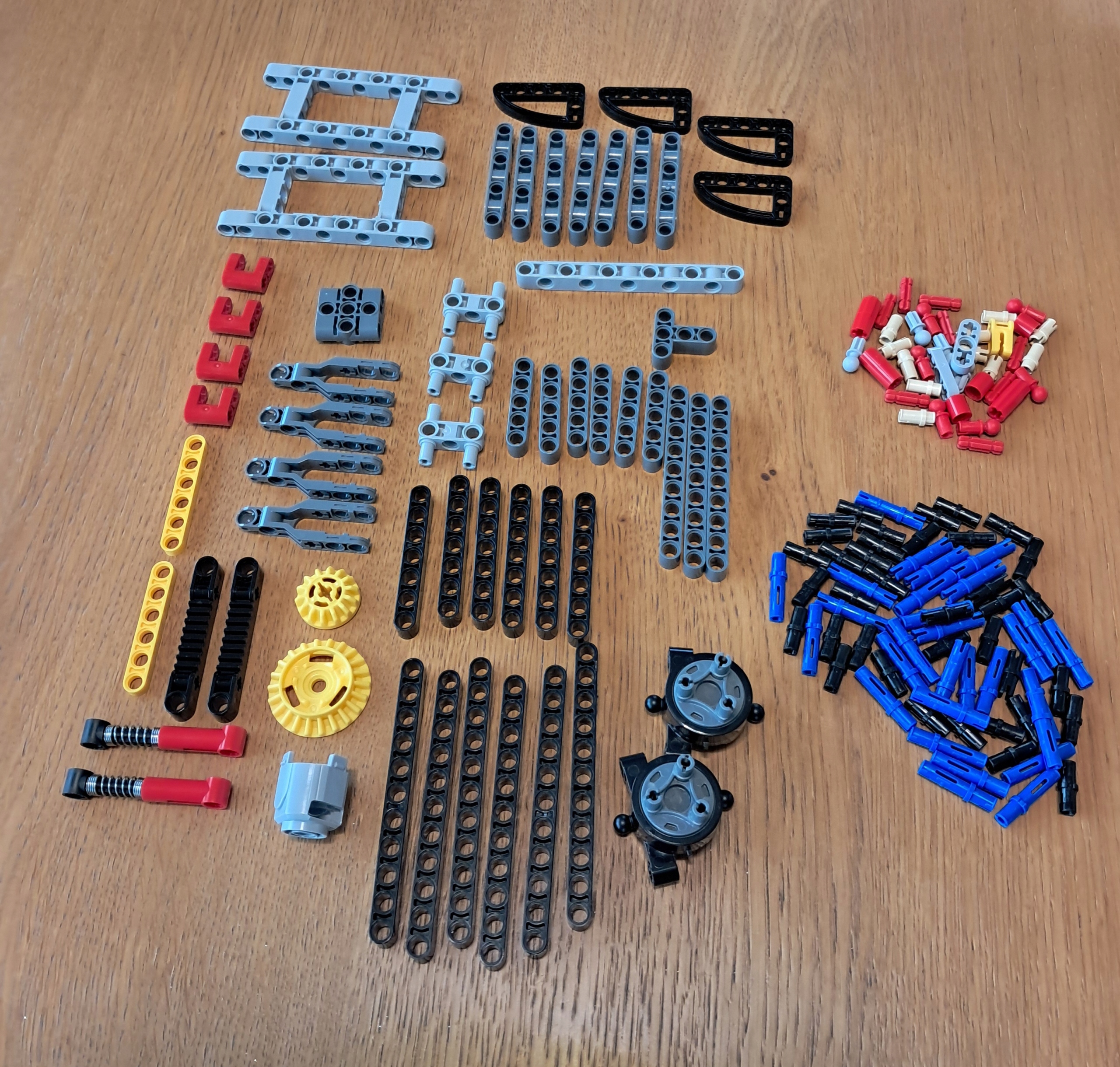 Lego pin ozubení nosníku mix Lego Technic Set 1 Velký