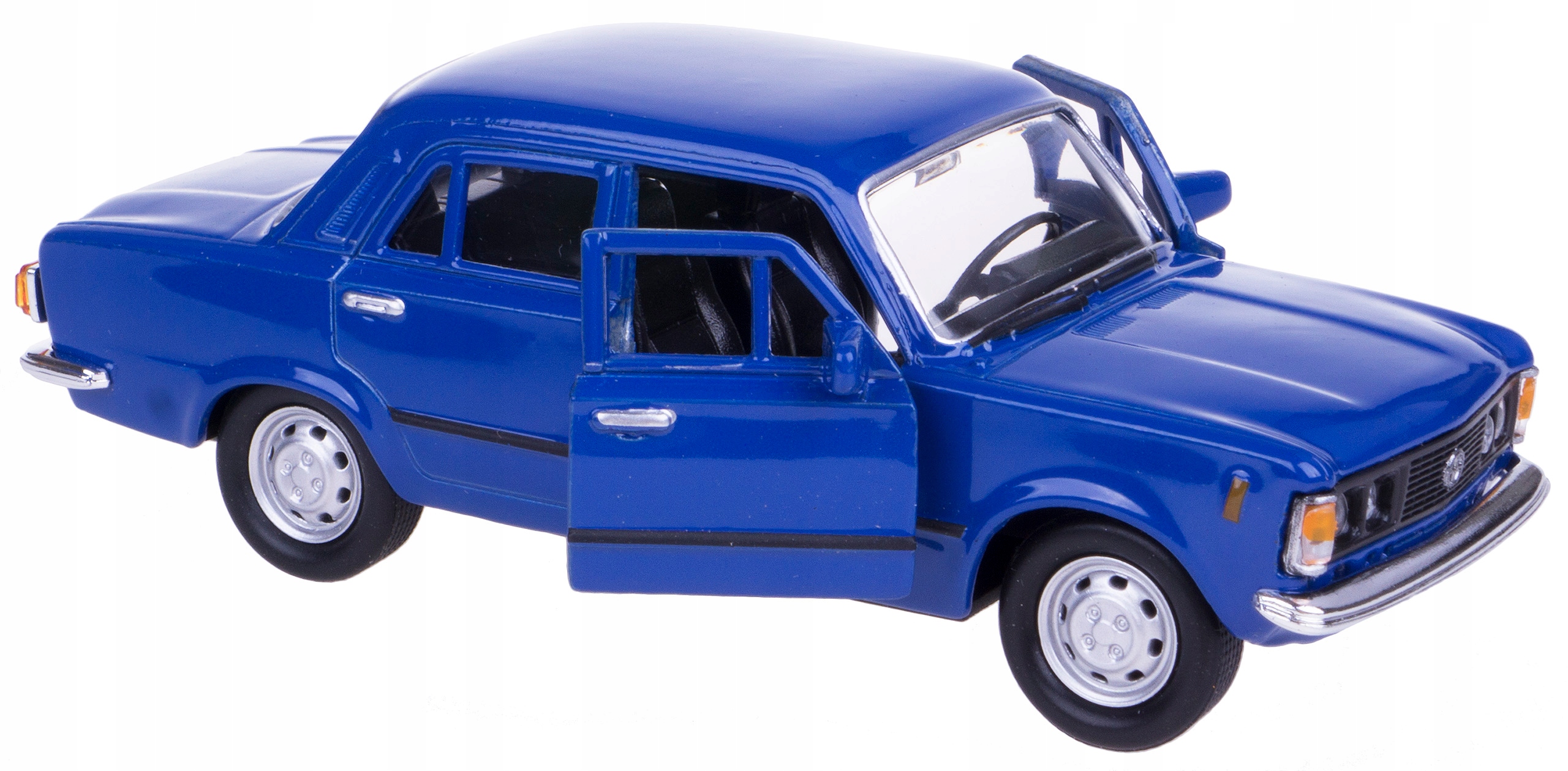 

Fiat 125P Metalowy Model Welly 1:34/39 Niebieski