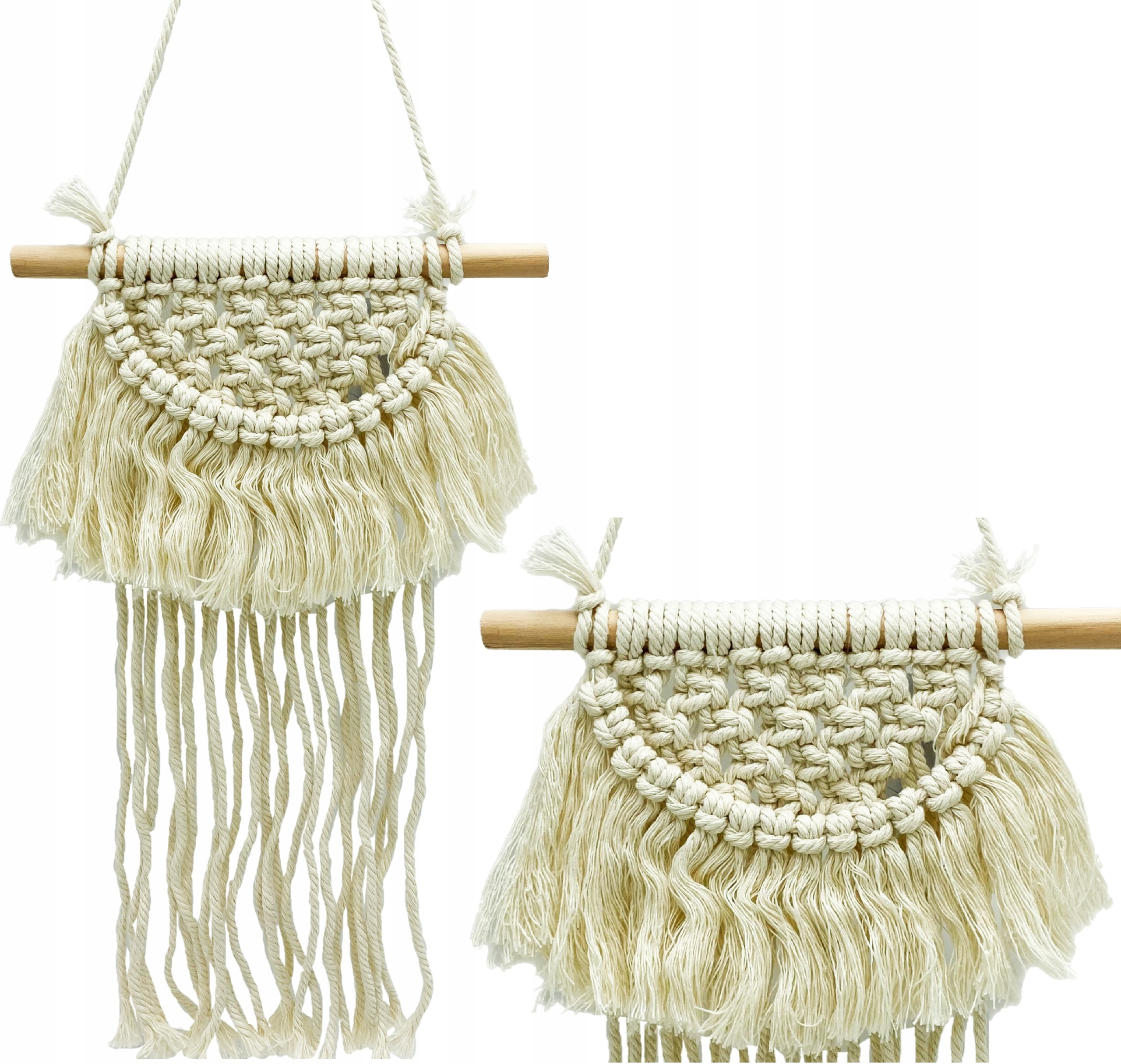 MAKRAMA ścienna dekoracja BOHO na ściane wisząca