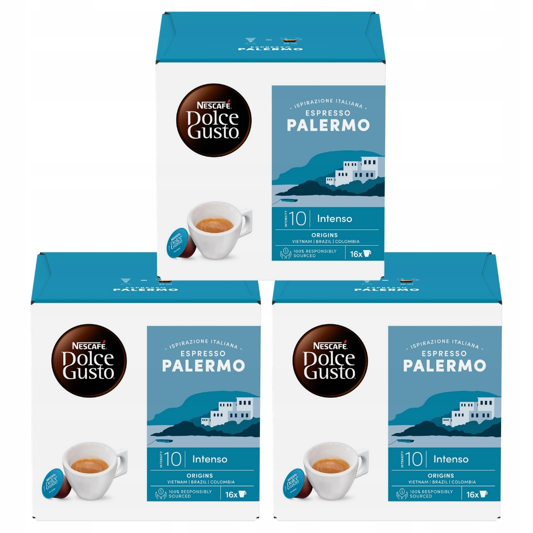 Nescafe Dolce Gusto Espresso Palermo Kawa 3x16 kapsułek