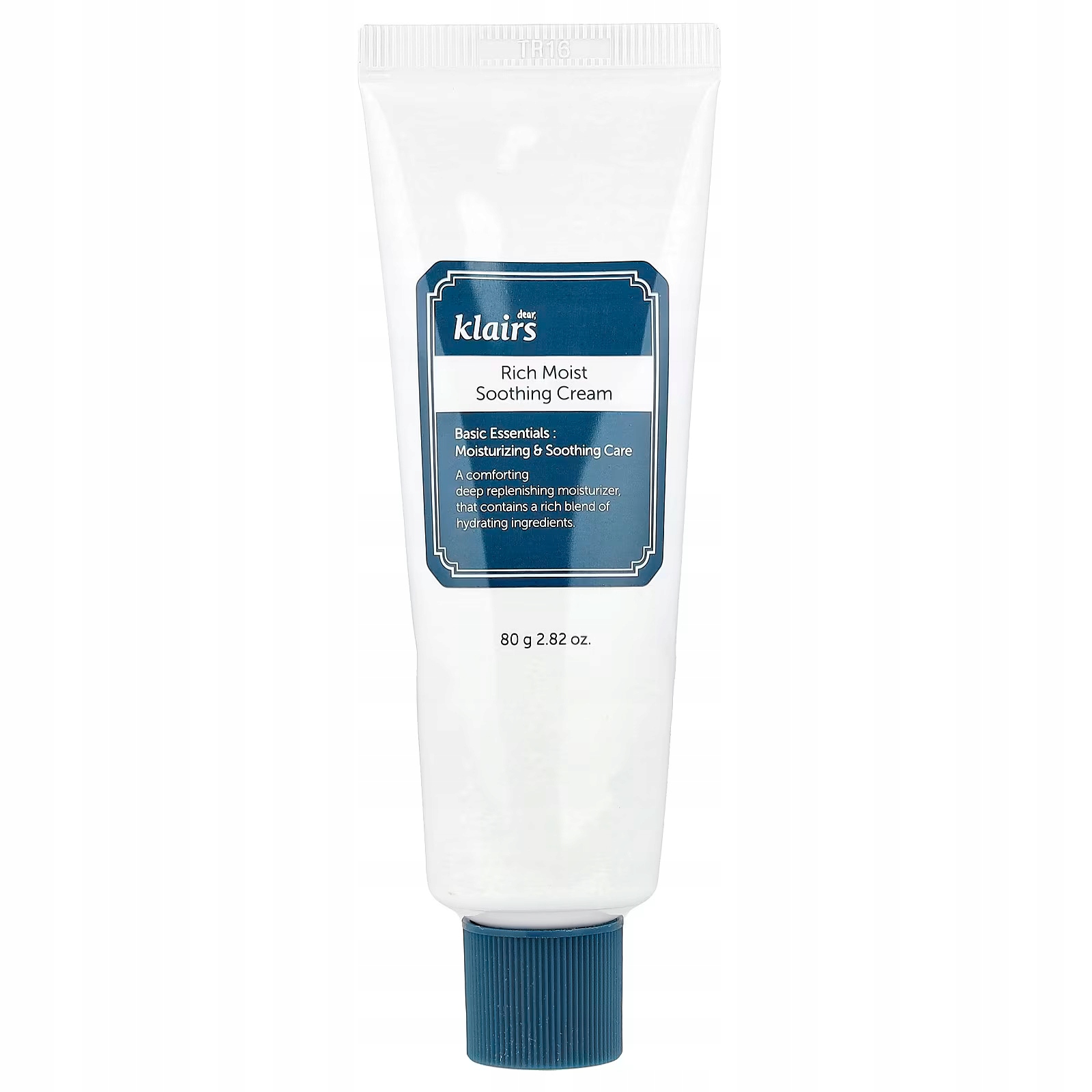 Klairs Rich Moist Soothing Cream 80 ml Hydratační a zklidňující krém na obličej