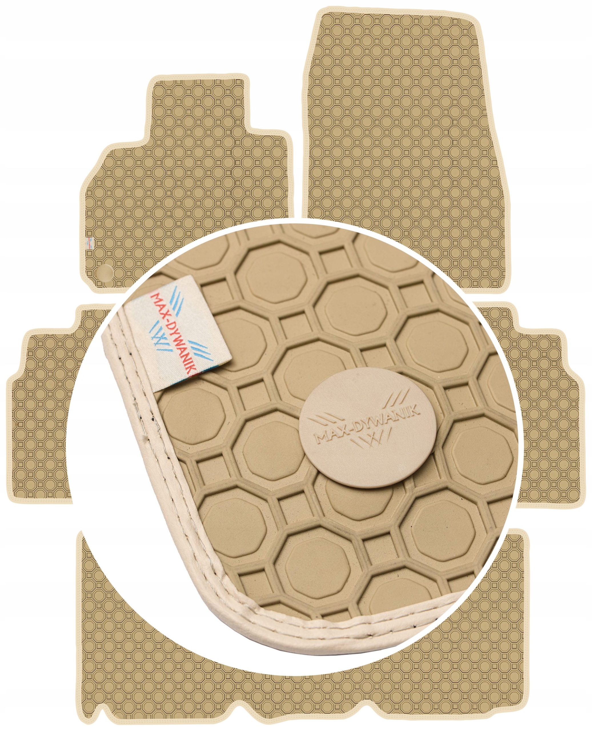 Renault Espace IV 7os 02-14 Koberce Béžové