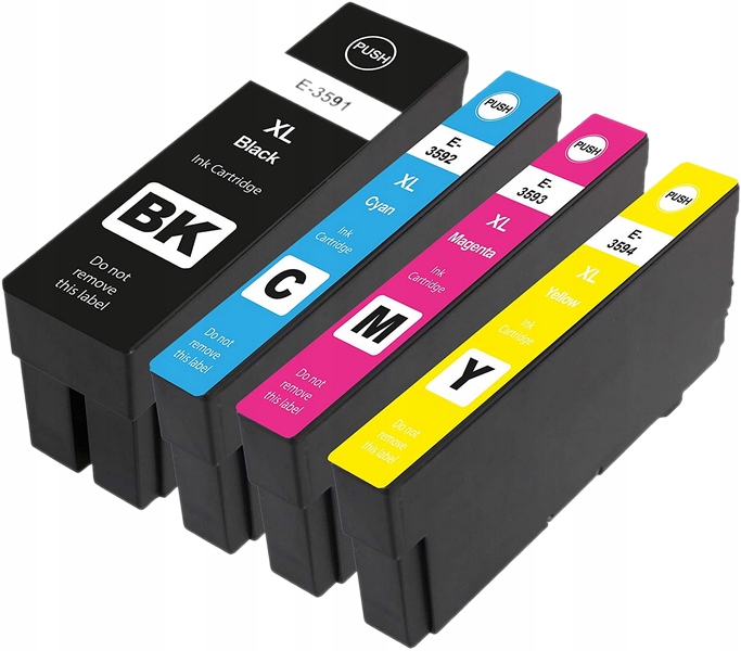 

4x Tusz Do Drukarki Epson WF-4720DWF WF-4725DWF