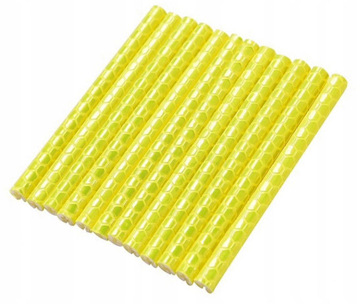 RURKI ODBLASKOWE ODBLASKI NA SZPRYCHY ROWEROWE TAŚMA ROWER 12 SZTUK AG402B