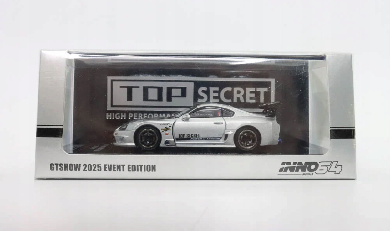 INNO64 Toyota Supra A80 GT300 Top Secret SILVER GTSHOW 2025 Event