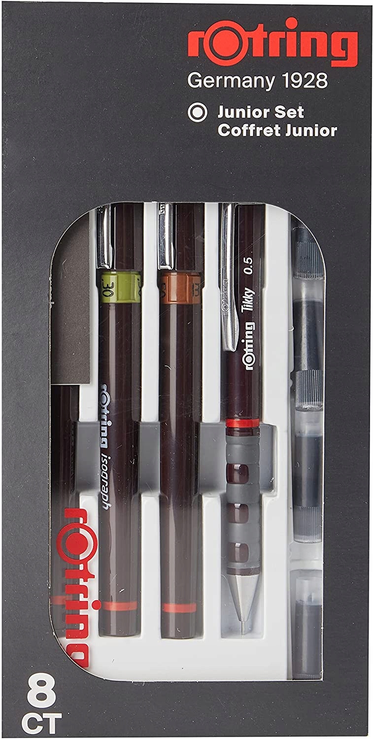 Zestaw pisaków kreślarskich Isograph Junior Set - Rotring Grubość 0.5 mm