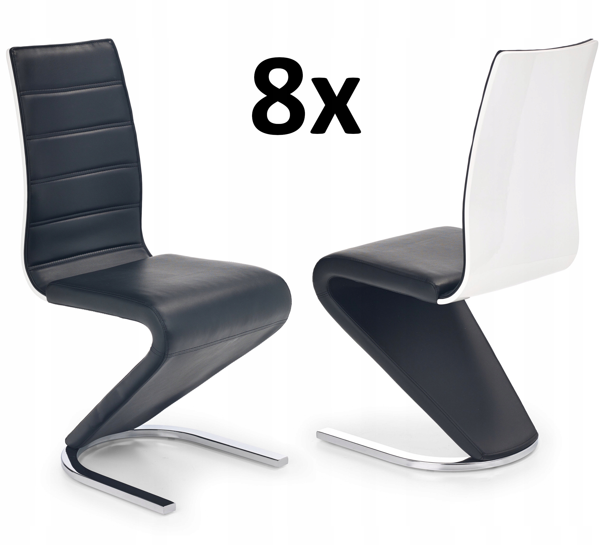 8x Designerskie Krzesło do salonu K194 Halmar