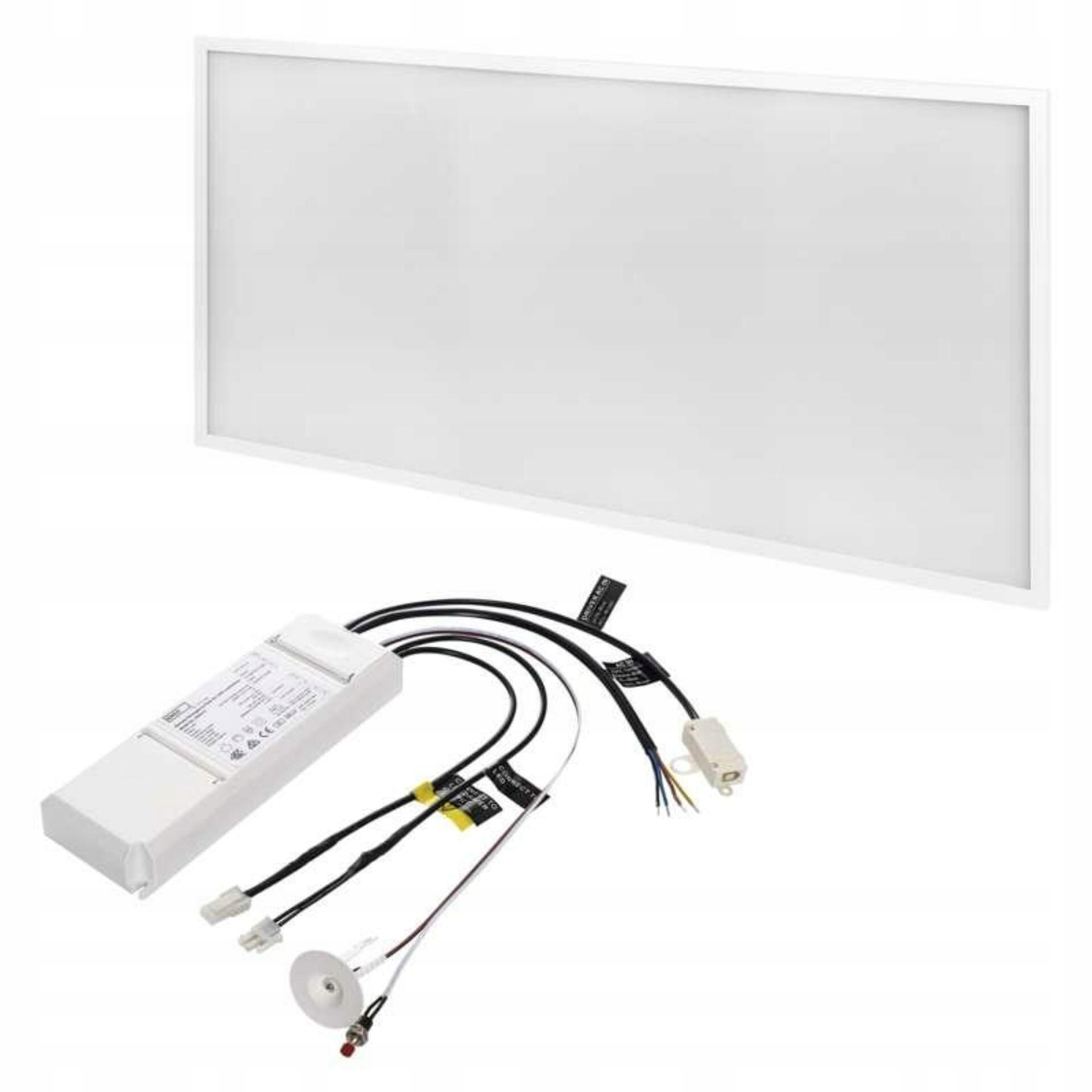 Emos Led panel 30x60, obdĺžnikový vstavaný biely, 18W neutrálna biela, Emerge