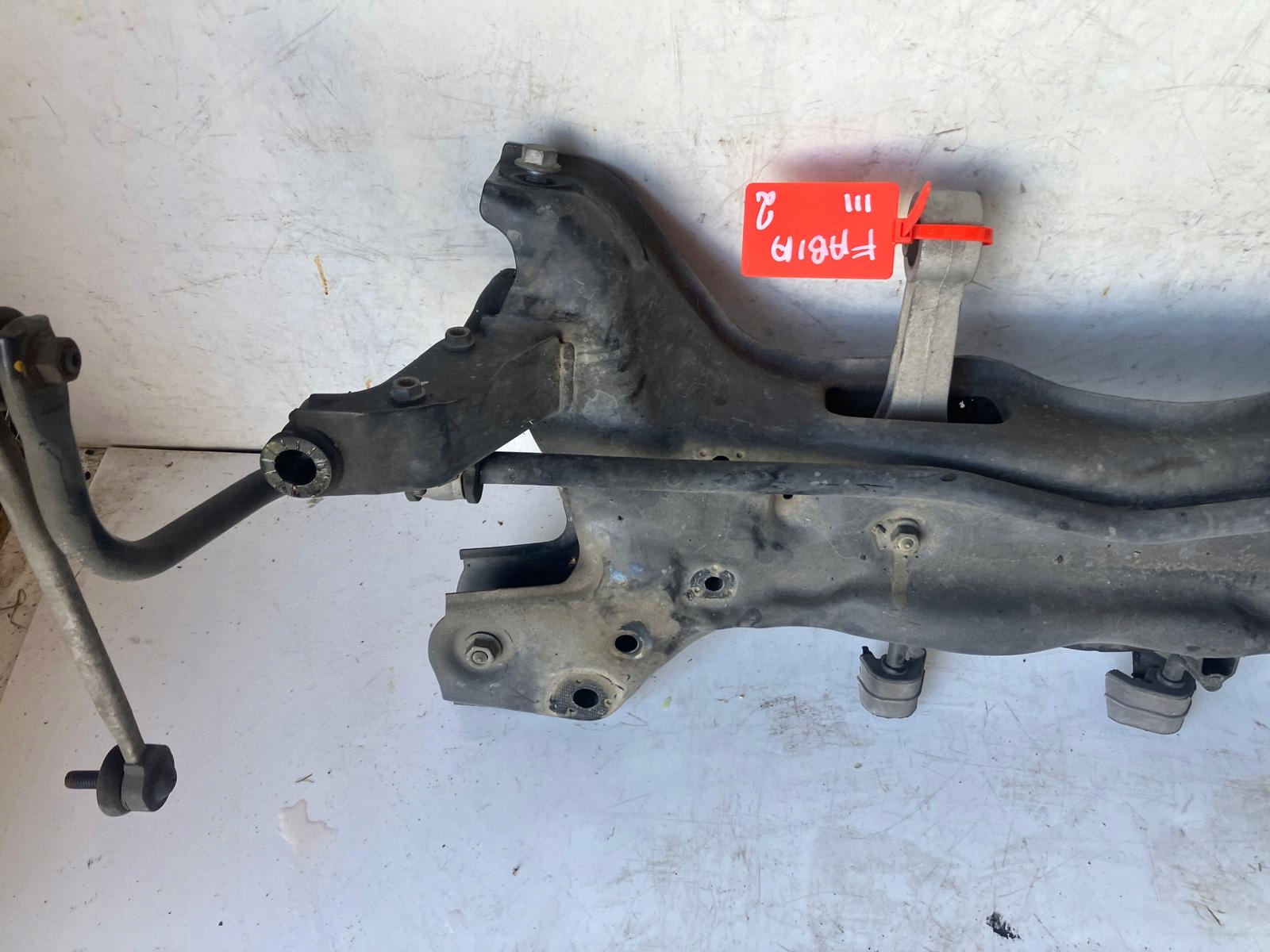 axle beam subframe of the engine DRAZKI SKODA FABIA III 1.0 TSI