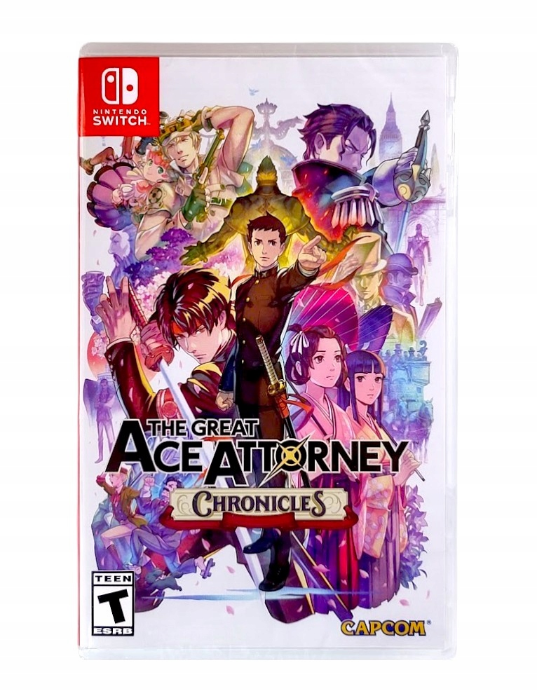 The Great Ace Attorney Chronicles Switch Import Gra Na Kartridżu