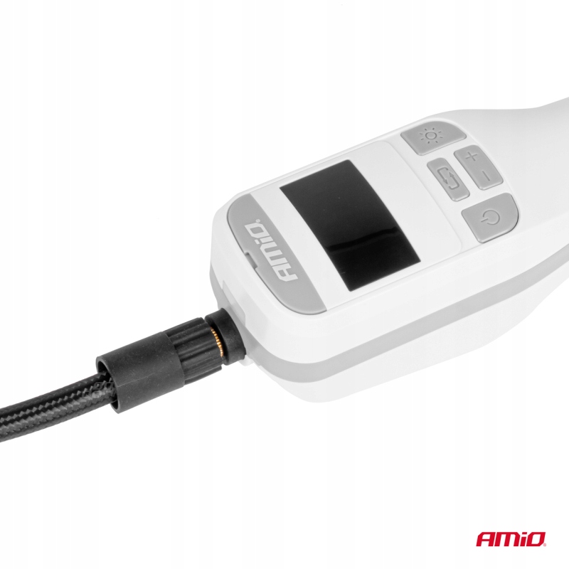 POMPKA ELEKTRYCZNA ROWEROWA KOMPRESOR SAMOCHODOWY BEZPRZEWODOWY SPRĘŻARKA Marka Amio