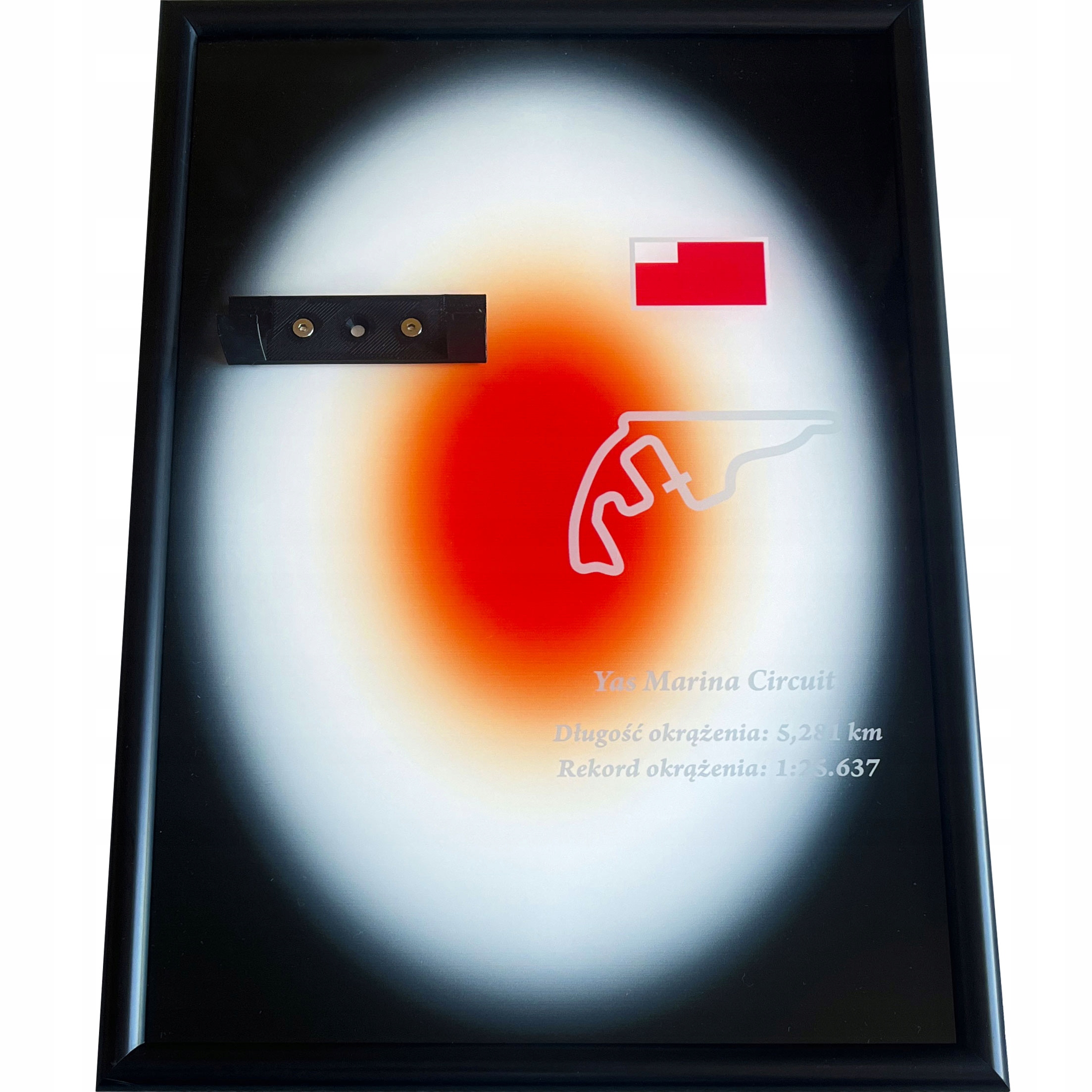 Rámeček s držákem pro Lego Speed Champions 77250 Formule F1 MoneyGram Haas Team