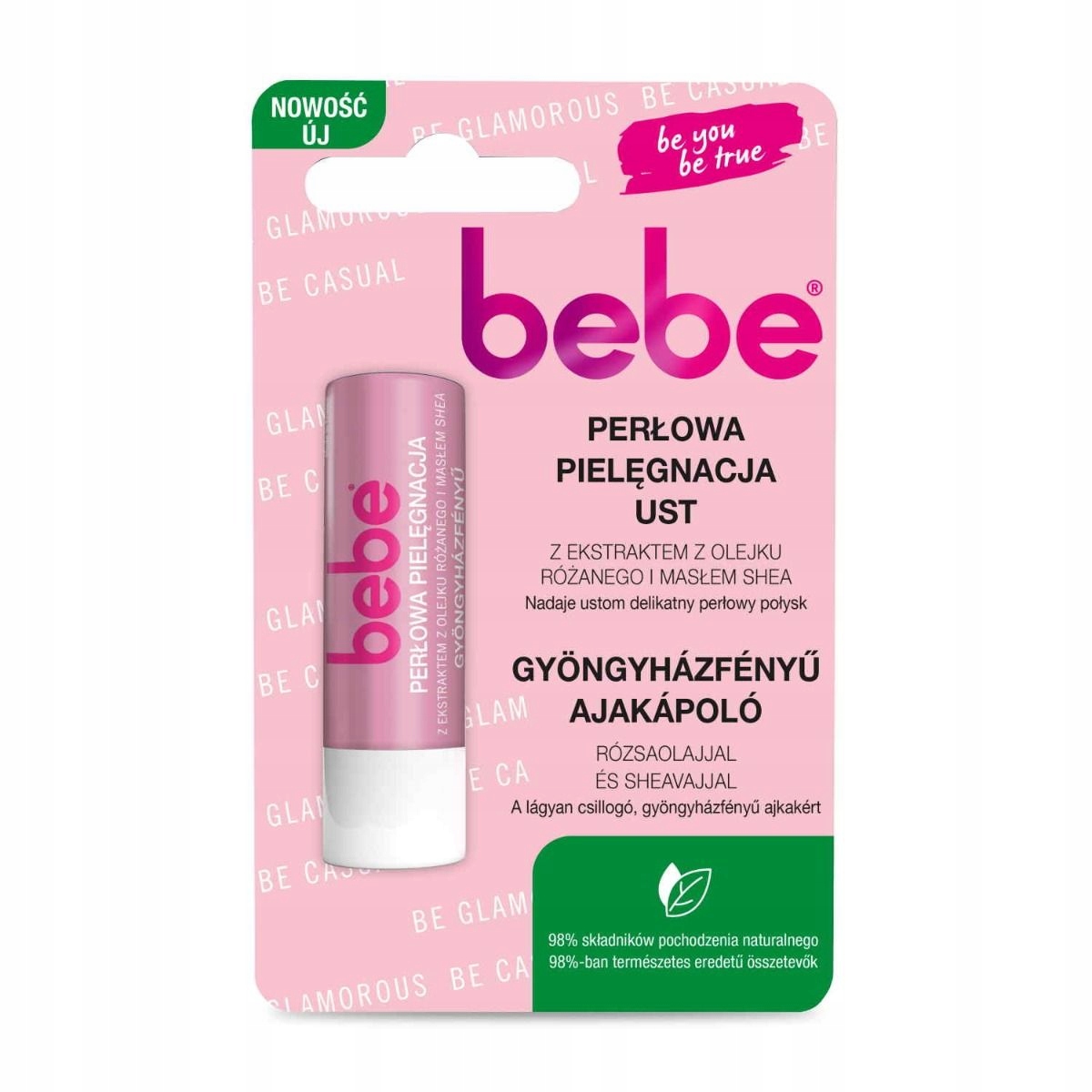 

Bebe Pomadka Perłowa 4,9G New