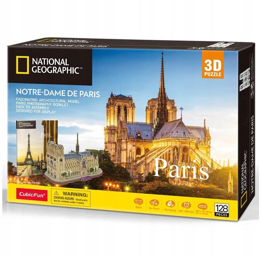 

Puzzle 3D Notre Dame National Geographic (puzzle)