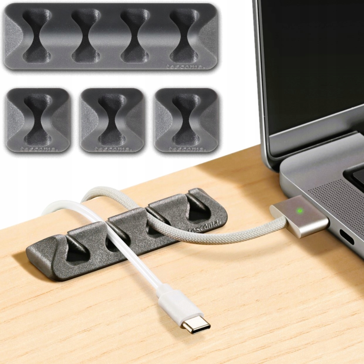 

Tescoma Organizer Do Kabli Przewodów Do Biurka 4el