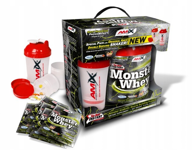 Amix Monster Whey 2 kg vanilka